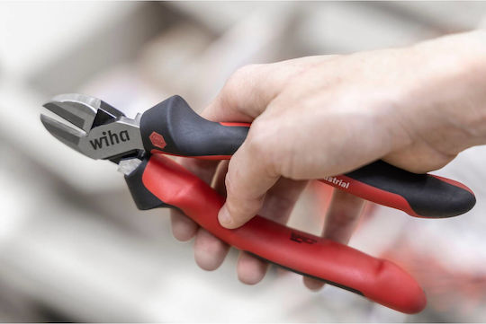 Wiha Индустриални Странични Клещи Черно Червени Режещи Клещи Dynamicjoint