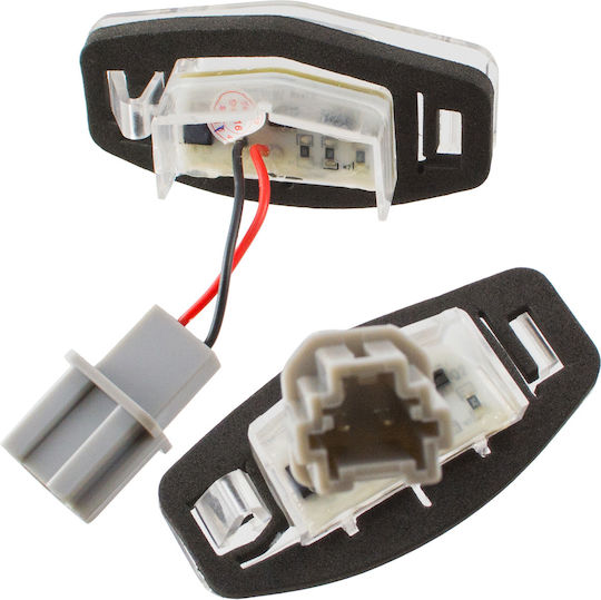 Honda Accord Vii Civic Vii Viii Led License Plate Lights 2 Pcs Set