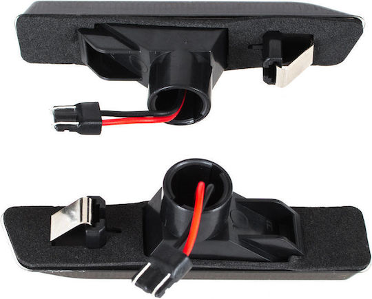 Bmw 3 E36 Fl 96-99 Led Side Turn Signal Smoked Dynamic 2 Pcs Set