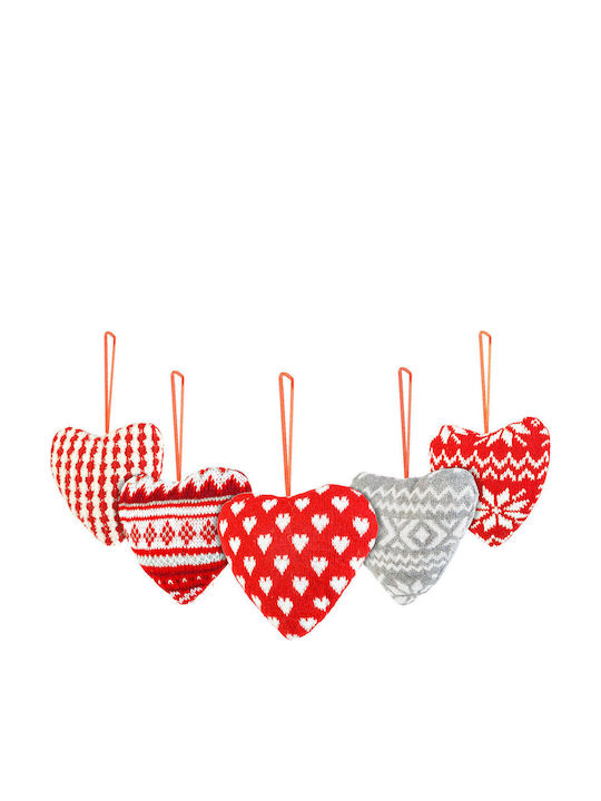 Mini Decorative Pillow Heart 12x11 Cm Hanger 5 Designs