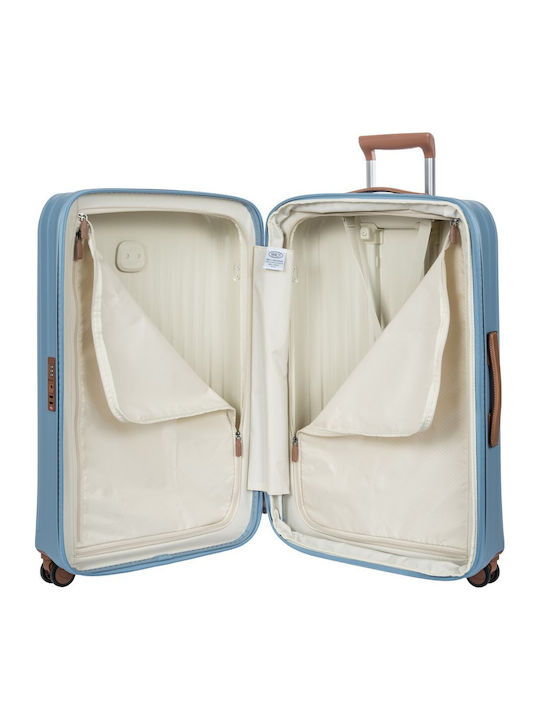 Bric's Milano Μεγάλη Βαλίτσα Ταξιδίου Sky Blue Ύψους 75εκ.