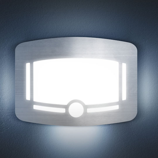 Lumină de Noapte LED cu Senzor de Mișcare 22 LED-uri PIR 4W Baterii AA