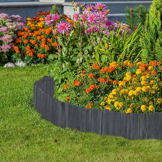 Relaxdays Gartenhecke mit Speeren Bed