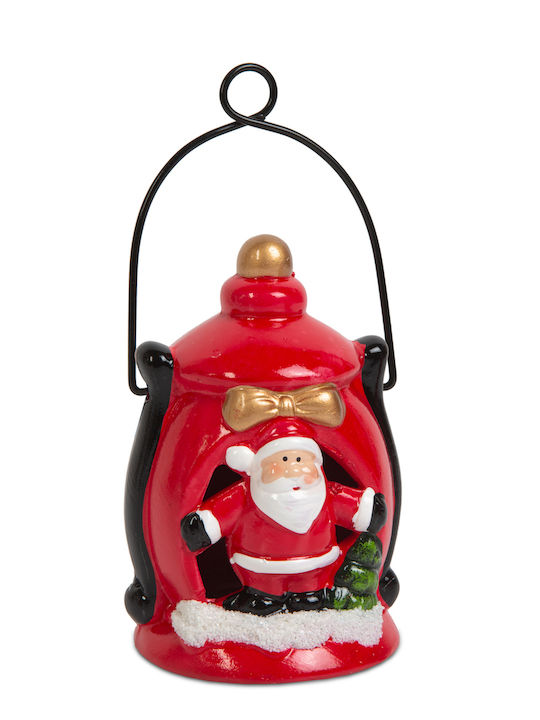 Led Lantern Christmas 7.5x11.5cm Santa Claus Snowman Model Warm Light