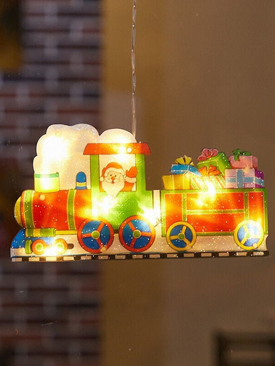 Flippy Christmas Window Decoration Train Leds 26 Cm Warm White