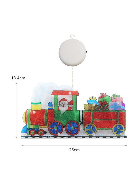 Flippy Christmas Window Decoration Train Leds 26 Cm Warm White