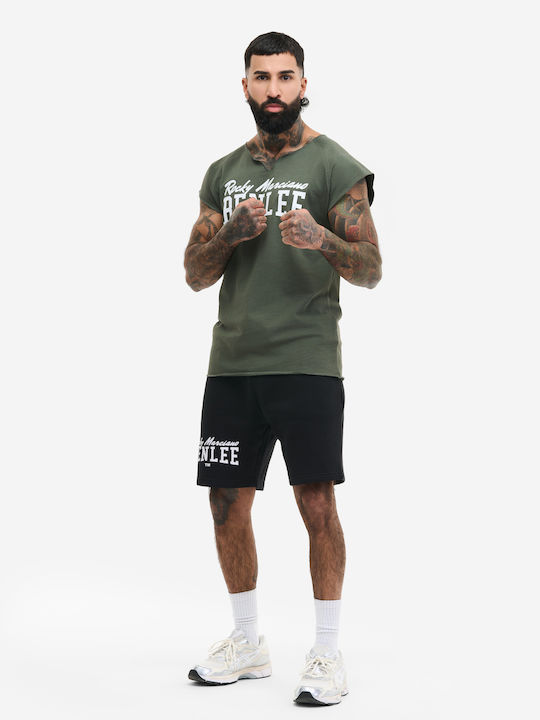 T-shirt Olive/white