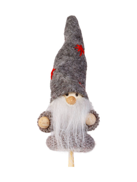Decorațiune De Crăciun Elf Scandinav Pe Băț 50 Cm Figurina Textilă Ghiveci Decor Interior