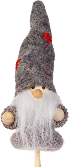 Decorațiune De Crăciun Elf Scandinav Pe Băț 50 Cm Figurina Textilă Ghiveci Decor Interior