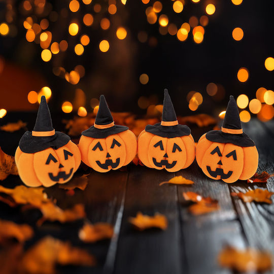 Dovleac Negru de Carnaval pentru Halloween