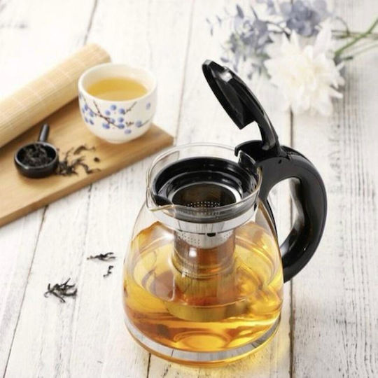Karaca Teekanne mit Filter Glas Transparente 2000ml