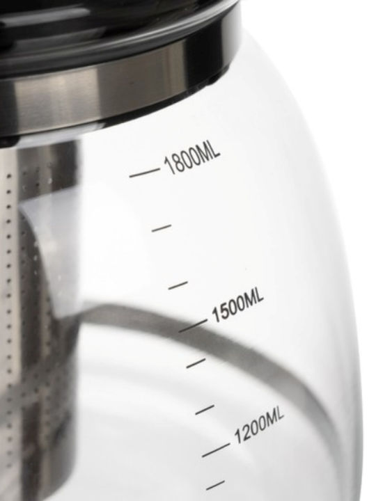 Чайник със Стъклен Филтър Прозрачен 2000ml