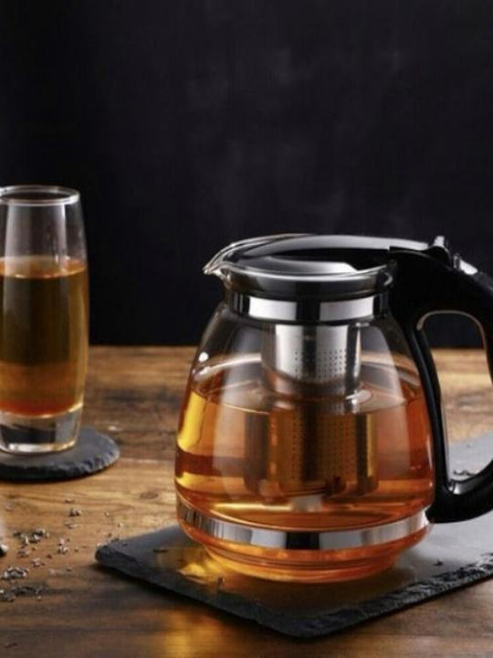 Чайник със Стъклен Филтър Прозрачен 2000ml