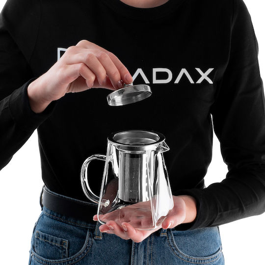 Kadax Kadax Teekanne mit Filter Glas Transparente 650ml