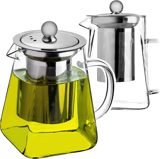 Kadax Kadax Teekanne mit Filter Glas Transparente 650ml