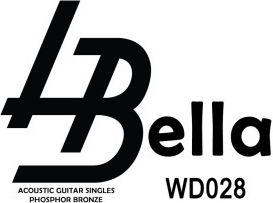 La Bella Einzel Bronze Saiten für Akustische Gitarre