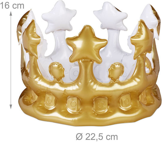 Karnevalsaccessoires Gold 5 Stück