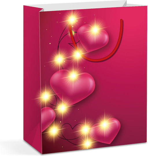 Alista Home Geantă Hârtie Tematică Crăciun Albă 26.5x33x12.7cm 12 Bucăți