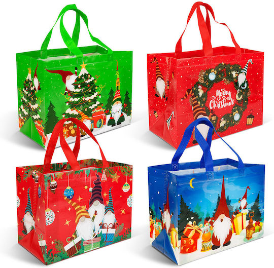 Alista Home Geantă Roșie Pentru Cadou De Crăciun 25x17x31cm