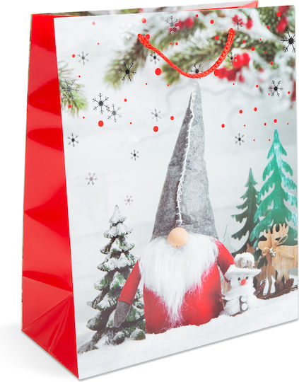 Alista Home Geantă Hârtie Crăciun Pentru Cadou 26.5x33x12.7cm 12 Bucăți