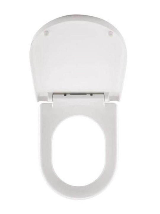 SteweHome Toilet Seat Plastic White