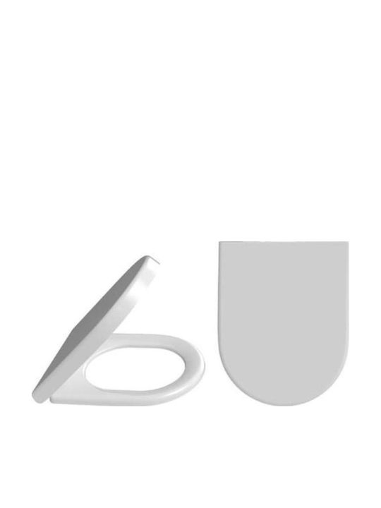 SteweHome Toilet Seat Plastic White