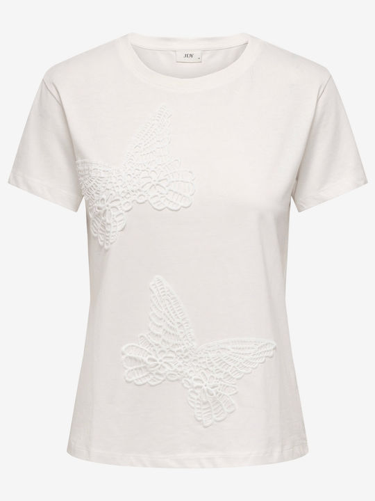 Damen Bluse Baumwolle Kurzärmelig Weiß