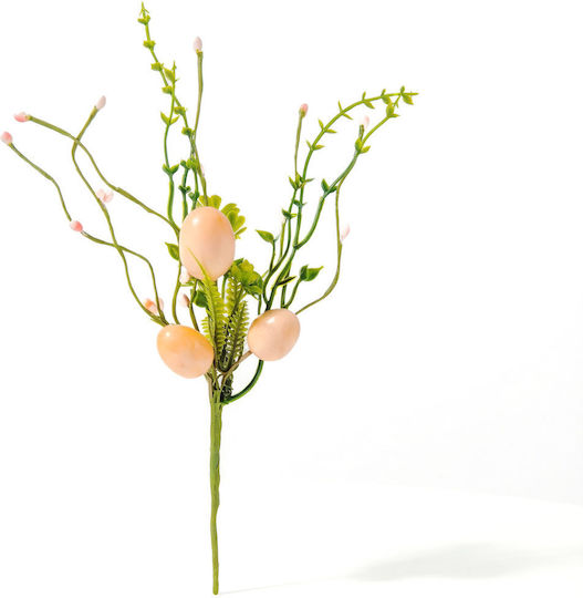 Branch Ornament Eggs Pink 28x16 Cm Table Decor Vase Reusable