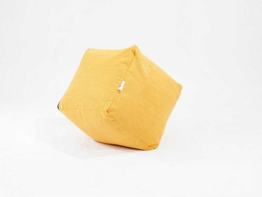 Fotolii Puf Scaun Polimorfic Portocaliu Terracotta 45x45x45cm