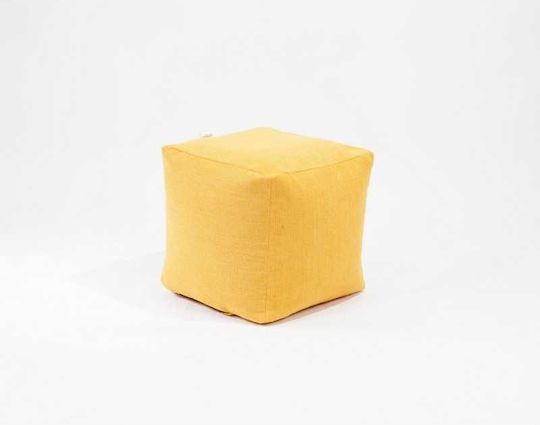 Fotolii Puf Scaun Polimorfic Portocaliu Terracotta 45x45x45cm