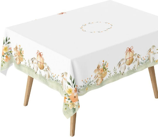 100% Baumwoll Tischtuch Pastellblumen 140x180cm Londy