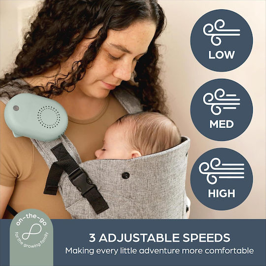 Dreambaby Ανεμιστηράκι Χειρός USB Χωρίς Πτερύγια Πράσινο L2399