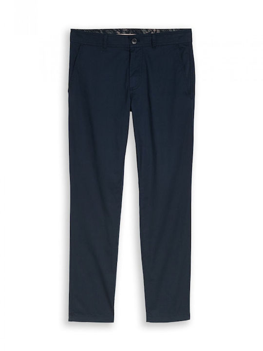 Pantaloni Chino în Croială Regular Albastru