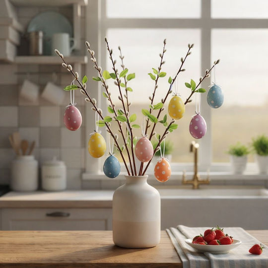 Decorative Willow Branch Matisor Artificial 58 Cm Spring Easter Decor