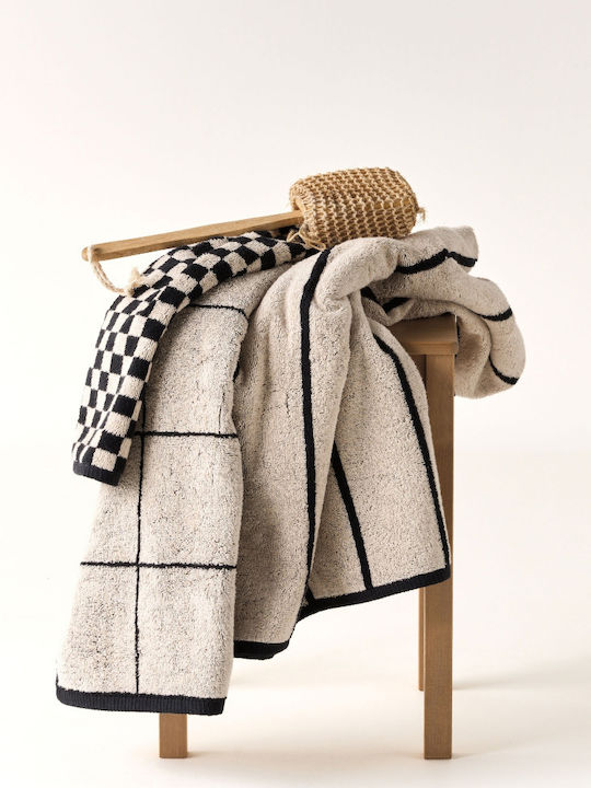 Kentia Hand Towel Onyx 30x50cm Ecru Weight 550gr/m²