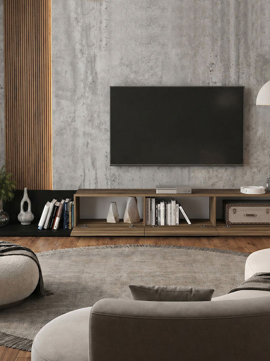 TV-Ständer Enstey Schwarz M260xP41.8xH33.5cm