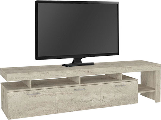 Dulap TV Acnes Travertine 220x40x52cm