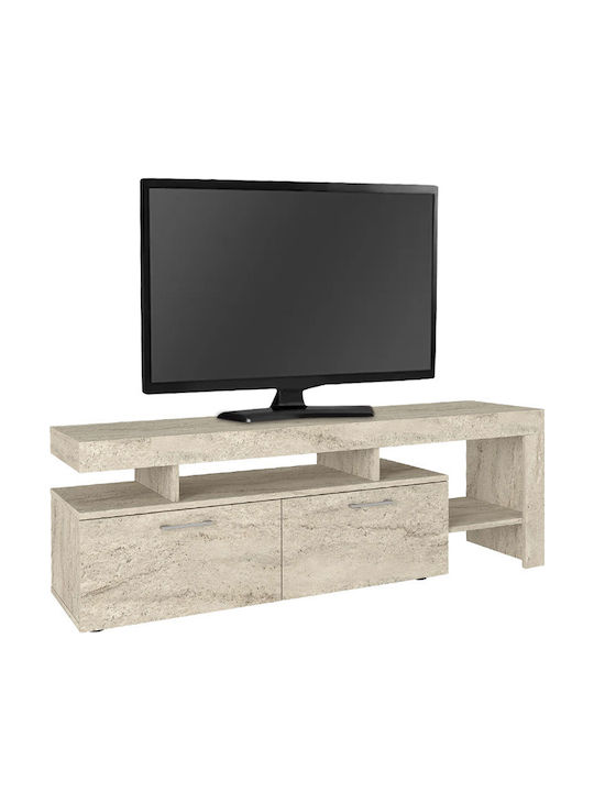 TV-Ständer Acnes Travertine M160xP40xH53cm