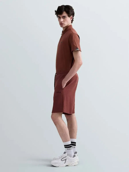 Sport Herren Shorts Braun