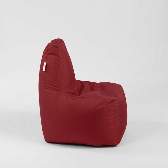Bean Bag Chair Waterproof Red 50x40x55cm