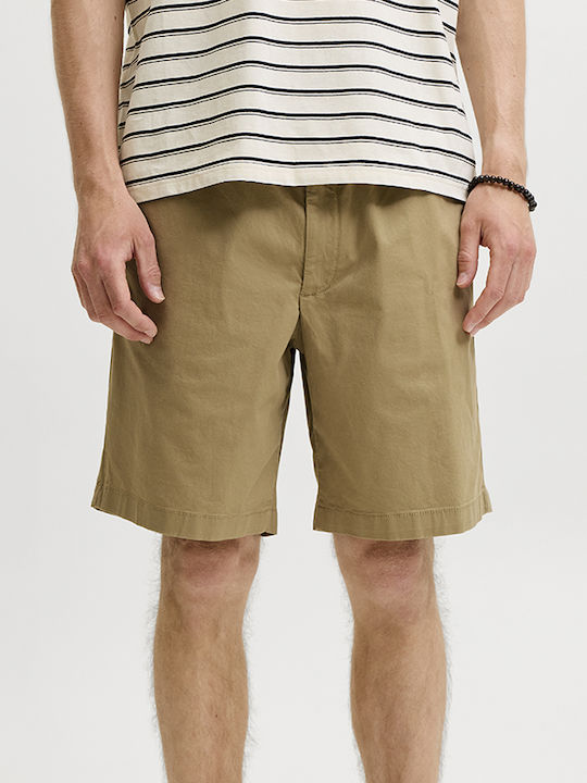 Jack & Jones Αθλητική Ανδρική Βερμούδα Lemon Pepper Biege