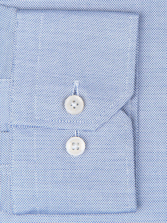 Long Sleeve Blue Shirt