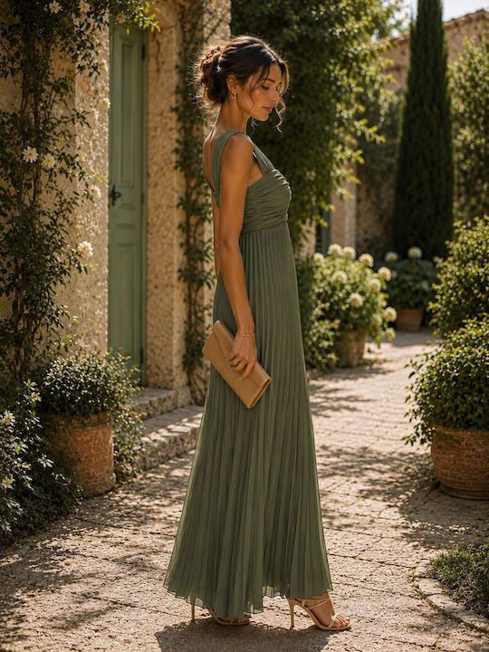 Summer Maxi Dress for Wedding / Christening Khaki