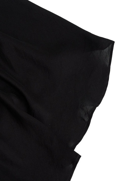 Maxi Slip Dress Black