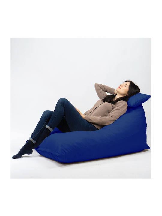 Puf Μαξιλάρα Wasserdichte Royal Blau 130x100x80cm