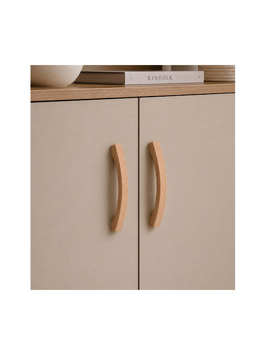Finetto Möbelgriff aus Hölzernes Anna mit Lochabstände 96mm 273-UPR0006#96
