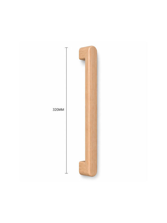 Finetto Mâner Pentru Mobilier Din Lemn Stejar Cu Centrele Găurilor 160mm 273-UPR0076#16