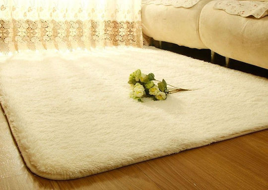 Shaggy Wohnzimmer Teppich 200x300cm Schwarz Shaggy Wohnzimmer Teppich 200x300cm Schwarz