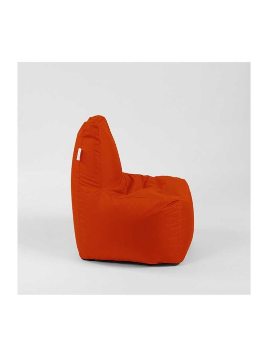 Pufrelax Sitzsack Wasserdichte Neon Orange 50x40x55cm