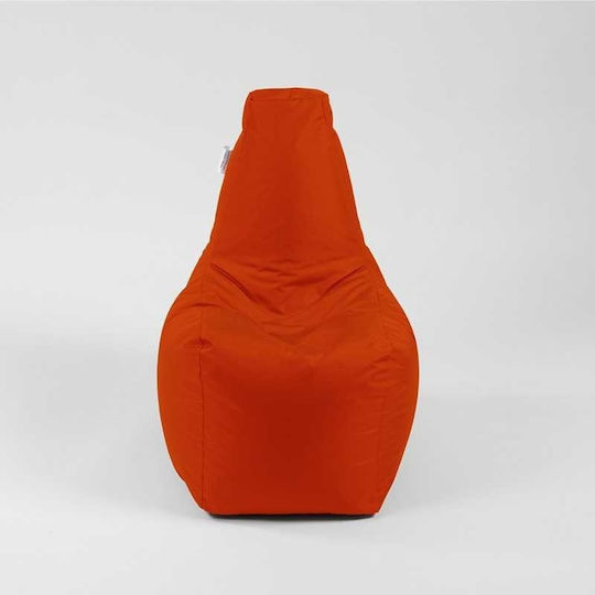 Pufrelax Sitzsack Wasserdichte Neon Orange 50x40x55cm
